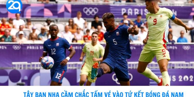 Tây Ban Nha cầm chắc tấm vé vào tứ kết bóng đá nam Olympic Paris 2024