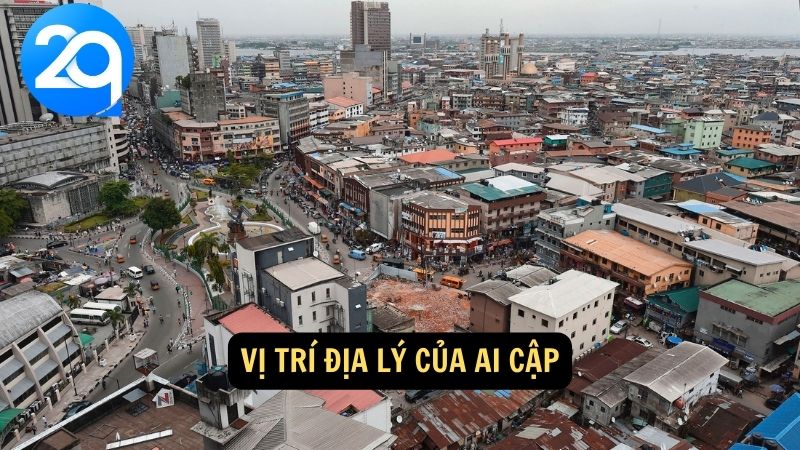 Vị trí địa lý của Ai Cập